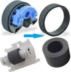 Printer Partner Pickup Roller Rubber Tire Set for EPSON Eco Tank L8050 L18050 L8058 L18058 Black Ink Toner