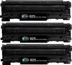 Printstar 925 Black Toner Cartridge Pack of 3 Compatible for Canon Laser Shot LBP6018B, Canon imageCLASS MF3010 Black Ink Toner