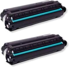 Pristo 12a compatible Toner Cartridge Black Twin Pack Ink Toner