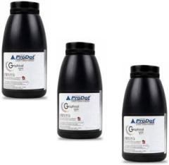 Prodot 12A 88A 1005 2900 126 1010 1020 Laser Toner Powder Set of 3 Black Ink Toner Powder