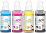 Prodot Cn G790 Inkjet Ink Refill Compatible with Canon Pixma G1000, G2000, G2010, CMYK Black + Tri Color Combo Pack Ink Bottle