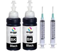 Quink 805 Refill Ink for HP INK Cartridges 802 678 901 818 21 22 680 27 703 704 803 685 862 920 808 960 1PC X 100ml BLACK INK BOTTLE SET Black Ink Cartridge