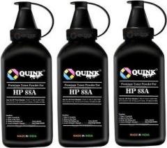 Quink 88A Powder for CC388A Cartridge for HP Laserjet Printer P1007P1106 P1108 P1008 Black Ink Toner Powder