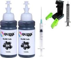 Quink Ink for 805 HP Cartridge Refill hp Printer HP Deskjet 1210, 1211, 1212, 1213, 2330, Black Ink Bottle