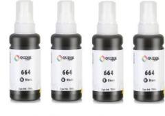 Quink INK REFILL for T664/673 L130, L220, L360, L361..ECO TANK :ET 2500/ET 2550/ET 2600.. Black Ink Bottle