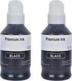 R C Print GI 71 Ink For Canon Pixma G1020, G2020, G2021, G2060, G3020, G2021, G3060 Black Twin Pack Ink Bottle