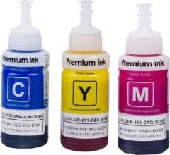 R C Print Ink for L1300, L310, L361, L380, L405, L565, L365, L485, L220, L360, L130 Tri Color Ink Bottle