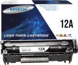 Ravechi 12A Q2612A Compatible With HP 1010, 1012, 1018, 1020, 1022, 3050, 3052, M1005, M1319F Black Ink Cartridge