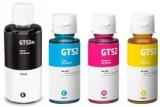 Realcart Ink Cartridge GT53xl & GT52 Multicolor Ink Bottle Set Compatible For Gt5810 5811 Black + Tri Color Combo Pack Ink Bottle