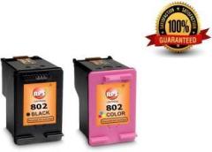 Rps 802 Black / 802 Color Black + Tri Color Combo Pack Ink Cartridge