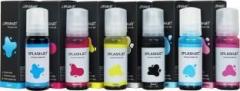 Splashjet 057 Compatible Ink for Epson L8050, L18050 Printer Black + Tri Color Combo Pack Ink Bottle