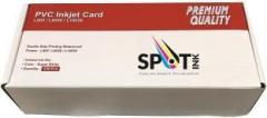 Spotink Super White Blank PVC ID Cards for Epson Inkjet Printers Pack of 230 cards White Ink Cartridge