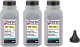 Superc HP Laser MFP 136nw Printer Toner Refill Pack Of 3 Bottle With Nozlle 80 Gms Black Ink Toner Powder