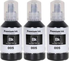 Teqbot 005 Ink 3 Bottle for Epson M1170, M1180, M2140, M1100, M1120, M1140, M3180 Printer Black Ink Bottle