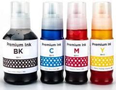 Teqbot Ink for Canon G Series GI71 Compatible for Canon Pixma GI71, G1020, G2020, G2021, G2060, G3020, G3021, G3060 Black + Tri Color Combo Pack Ink Bottle