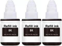 Tequo Ink GI 790 G2010, G2000, G1010, G1000, G5070, G3010, G3000 Printer Pack Of 3 Black Ink Bottle