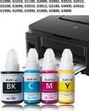 Vavia Ink Refill For Canon GI 790 G1000, G1010, G1100, G2000, G2002, G2010, G2012, G2100 PRIN Black + Tri Color Combo Pack Ink Bottle