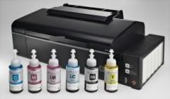 Vavia Refill ink For use in Epso.n T673 Ink Compatible for L800, L805, L810, L850, L1800 Black + Tri Color Combo Pack Ink Bottle