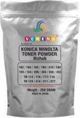 Verena High Quality Toner Powder 250Gm For Use In 162, 163, TN 116/TN 118 Printers Black Ink Toner Powder