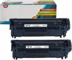 Vevo Toner Cartridge 12A Q2612A for HP Laserjet 1010, 1012, 1018, 1020, 1020 Plus, 1022, 3050, 3052, M1005, M1319F MFP Black Ink Toner