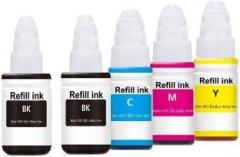 Wiofy Compatible ink for : Canon pixma G1000 G1010 G2000 G2002 G2010 G2012 G3000 G3010 G3012 G4000 G4010 printers Black + Tri Color Combo Pack Ink Bottle