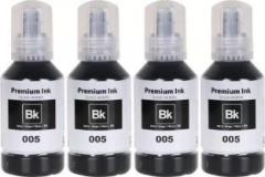 Zokio 005 Ink Pack 4 for Epson M3140, M3170, M1120, M1140, M1180, M2140, M2170 Printers Black Ink Bottle