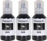 Zokio 005 Ink 3 Bottle For Epson M1170, M1180, M2140, M1100, M1120, M1140, M3180 Printer Black Ink Bottle