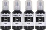 Zokio 005 Refill Ink For Epson Printers Pack Of 4 Black Ink Bottle