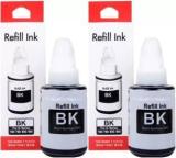 Zokio Refill Ink For Canon GI 790 G1000, G1010, G2002, G2010, G3000, G3010 Black Twin Pack Ink Bottle