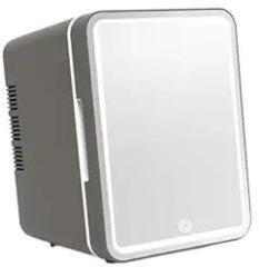 Artisoul 4 Litres Mini Small Fridge With Light Mini Refrigerator For Dorm Room Home Bedroom Gray | Major Appliances | Refrigerators & Freezers | Mini Fridges