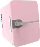 Atorse 6 Litres Mini Fridge /8 Can Small Refrigerator Compact Refrigerator For Office Car Pink