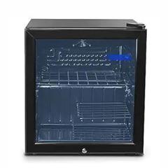 Blue 55 Litres Star VC65D Automatic Single Door Visi Cooler