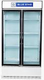 Blue 947 Litres STAR SC1000F Automatic Visi Cooler