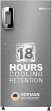 Bosch 187 Litres 4 Star, CST18S24NI, Single Door Refrigerator With Industry's Largest Vegetable Box* & Beverage Space 18 Hr Cooling Retention, 2.5x Faster Cooling, Smart Inverter Compressor
