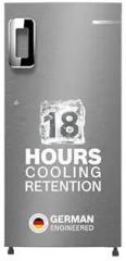 Bosch 187 Litres 4 Star, CST18S24NI, Single Door Refrigerator With Industry's Largest Vegetable Box* & Beverage Space 18 Hr Cooling Retention, 2.5x Faster Cooling, Smart Inverter Compressor