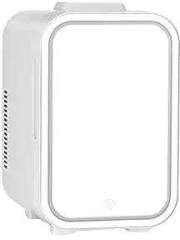 Calandis 8 Litres Mini Makeup Fridge Portable Dorm Room Beauty Refrigerator White | Mini Fridges | Refrigerators & Freezers | Major Appliances