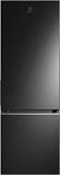 Electrolux 360 Litres Frost Free Invertor Double Door Refrigerator, Bottom Freezer, TasteLockAuto & TasteSeal Technology, Glossy Black Steel, UltimateTaste 300, EBB3702K H