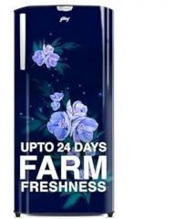 Godrej 180 Litres 4 Star 2024 Model Turbo Cooling Technology, 24 Days Farm Freshness Direct Cool Single Door Refrigerator