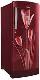 Haier 192 Litres 3 Star HRD 1923PRL E Direct Cool Single Door Refrigerator Red Lily