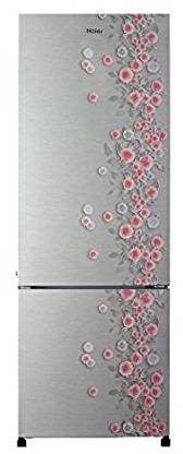 Haier 320 Litres Silver Liliana Double Door Bottom Mount Refrigerator HRB 3404CSL