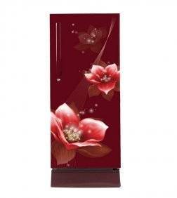 Haier 195 Litres 4 Star Red Jasmine Single Door Refrigerator,