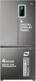 Haier 520 Litres 3 Star HRB 600IS Lumiere Triple French Door Frost Free Side By Side Refrigerator