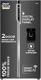 Haier 596 Litres SmartChoice 3Star 2025 Model 2 Door Water Dispenser Side By Side Frost Free Refrigerator|Convertible|Smart Sense AI | Expert Inverter|Digital Display Panel