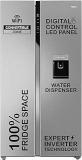 Haier 596 Litres SmartChoice 3Star HRS 682SWDU1 2 Door Water Dispenser Side By Side Frost Free Refrigerator|Convertible|Smart Sense AI | Expert Inverter|Digital Display Panel