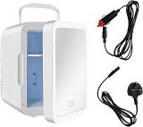 Ilsmysutra 4 Litres Car Refrigerator Cooler Car Beauty Mini Fridge For Beauty Drinks Beverage | Major Appliances | Refrigerators & Freezers | Mini Fridges