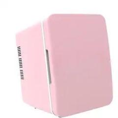Ilsmysutra 4 Litres Mini Fridge Multipurpose Beverage Refrigerator Cooler For Divers Dorm Rvs Pink | Major Appliances | Refrigerators & Freezers | Mini Fridges