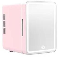 Ilsmysutra 4 Litres Mini Small Fridge With Light Mini Refrigerator For Dorm Room Home Bedroom Pink | Major Appliances | Refrigerators & Freezers | Mini Fridges