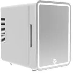 Ilsmysutra 4 Litres Mini Small Fridge With Light Mini Refrigerator For Dorm Room Home Bedroom White | Major Appliances | Refrigerators & Freezers | Mini Fridges