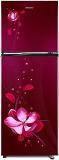 Kelvinator 275 Litres 2 Star Mangolia Maroon Floral Double Door Convertible Refrigerator