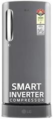 Lg 185 Litres 5 Star, GL D201APZU.BPZZEBN, Smart Inverter Compressor, Direct Cool Single Door Refrigerator